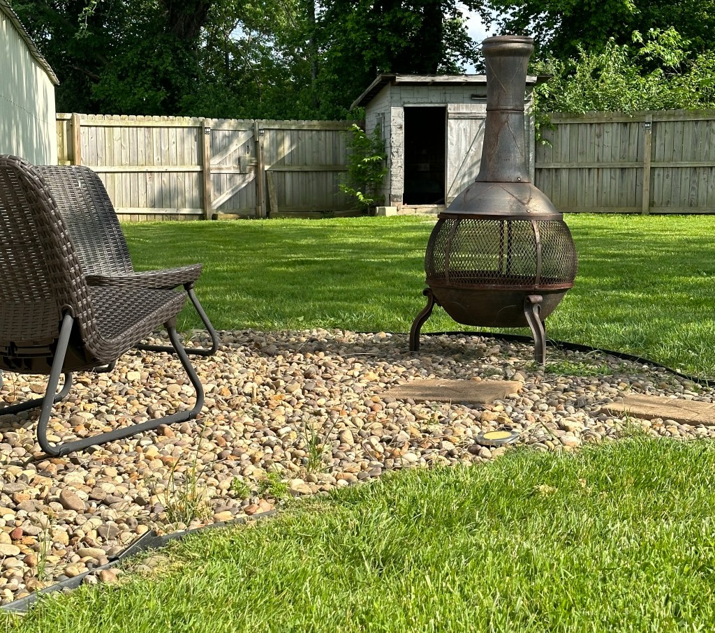 Mowing yards is my happy place